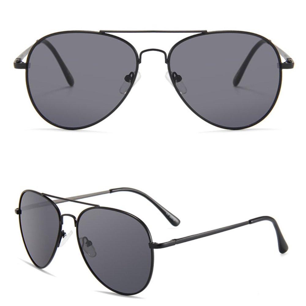 Black aviator  Sunglasses set (Bella)